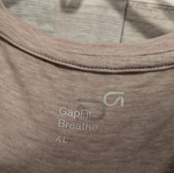 GAP Women's Short Sleeve Tan Tee Size Xl - Picture 4 of 6